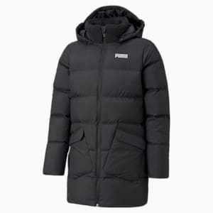 Long Down Youth Jacket, Puma Black