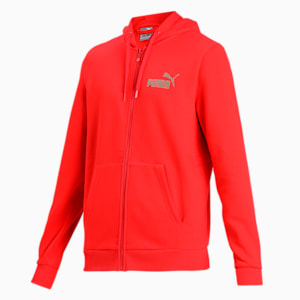 PUMA Men's Hooded Jacket, High Risk Red