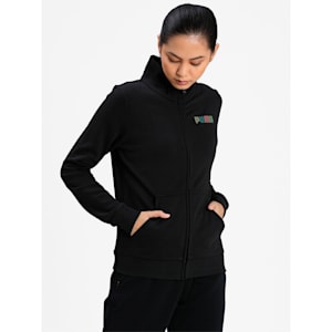PUMA Women's Sweat Jacket, Puma Black