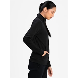 PUMA Women's Sweat Jacket, Puma Black