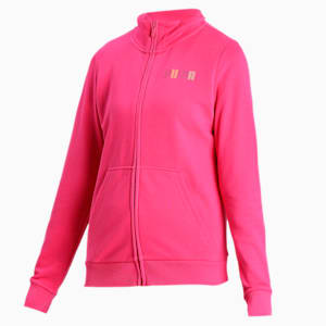 PUMA Women's Sweat Jacket, Beetroot Purple