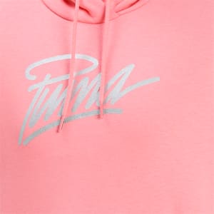 PUMA Graphic Women's Hoodie, Salmon Rose