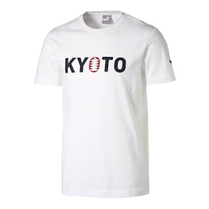シティー ユニセックス 半袖 Tシャツ KYOTO 京都, white