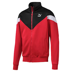 Iconic MCS Men's Track Jacket, High Risk Red