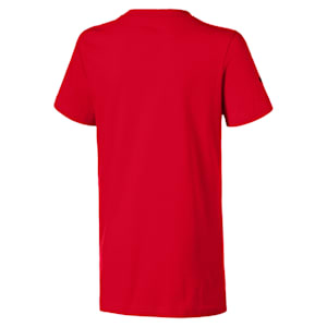 Scuderia Ferrari  Unisex Kids Big Shield T-shirt, Rosso Corsa
