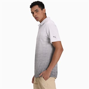 Ombre Polo, QUIET SHADE Heather
