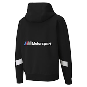 BMW M Motorsport Hooded Sweat Jacket, Puma Black