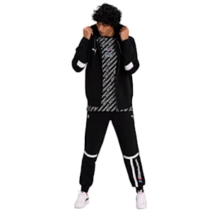 BMW M Motorsport Hooded Sweat Jacket, Puma Black