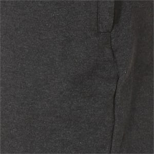PUMA Zippered Men's Jersey Shorts, Dark Gray Heather