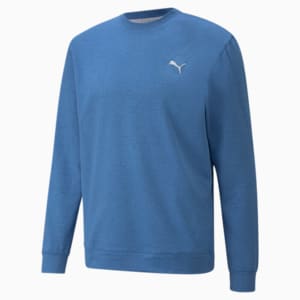 CLOUDSPUN Men's Golf Sweatshirt, Federal Blue Heather, extralarge-IND