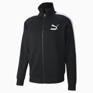 Iconic T7 Full Zip Men's Track Jacket, Puma Black