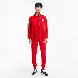 Iconic T7 Full Zip Men's Track Jacket, High Risk Red