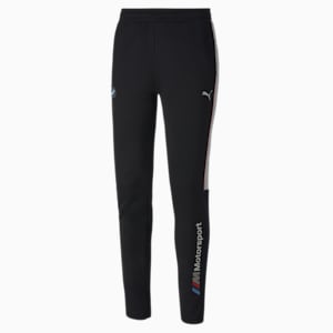 BMW M Motorsport T7 Men's Slim Track Pants, Puma Black