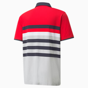 MATTR One Way Men's Golf Polo Shirt, Ski Patrol-Bright White