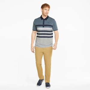 MATTR One Way Men's Golf Polo Shirt, Evening Sky-Navy Blazer