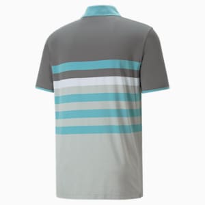 MATTR One Way Men's Golf Polo Shirt, QUIET SHADE-Dusty Aqua
