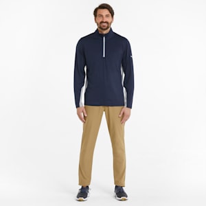 Gamer Quarter-Zip Men's Golf Sweatshirt, Navy Blazer