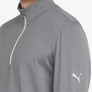 Gamer Quarter-Zip Men's Golf Sweatshirt, QUIET SHADE