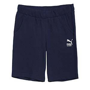 T4C Knitted Kids' Shorts, Peacoat