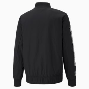 BMW M Motorsport Street Men's Woven Jacket, Puma Black, extralarge