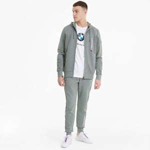 Chamarra BMW M Motorsport con gorra para Hombre, Medium Gray Heather, extralarge