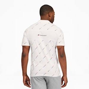 Polo BMW M Motorsport Printed para Hombre, Puma White, extralarge