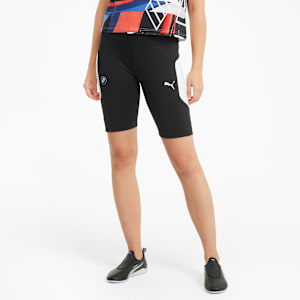 Shorts biker para mujer BMW M Motorsport Street, Puma Black, extralarge