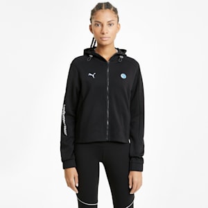 BMW M Motorsport Women's Sweat Jacket, Puma Black, extralarge