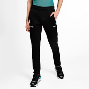 Mercedes F1 Men's Slim Fit Sweatpants, Puma Black, extralarge-IND