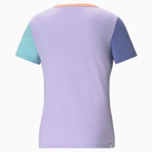 Downtown Small Logo Tee, Light Lavender
