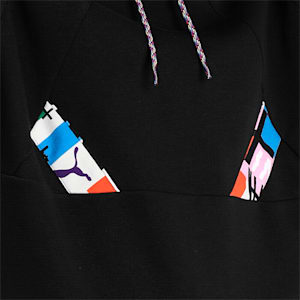 PUMA International Women's Relaxed Hoodie, Puma Black