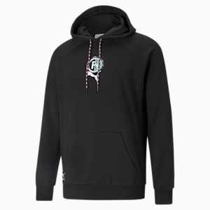 PUMA International Graphic Men's Hoodie, Puma Black