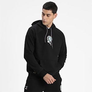 PUMA International Graphic Men's Hoodie, Puma Black