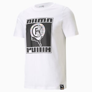 PUMA International Men's  T-shirt, Puma White