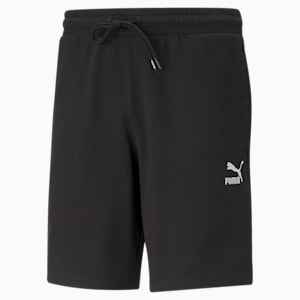 Shorts con logo clásicos para hombre, Puma Black