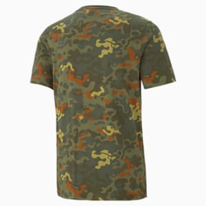 Classics Graphic Printed Men's  T-shirt, Forest Night