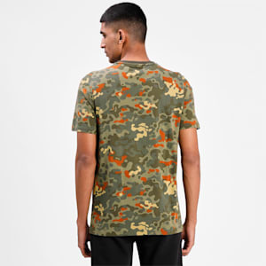 Classics Graphic Printed Men's  T-shirt, Forest Night