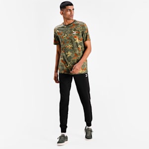 Classics Graphic Printed Men's  T-shirt, Forest Night