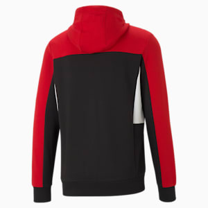 Scuderia Ferrari Race Hooded Men's Sweat Jacket, Rosso Corsa
