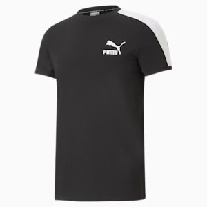 Puma black t shirt clearance