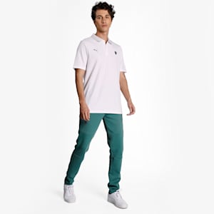 Scuderia Ferrari Style Slim Men's Slim SweatPants, Blue Spruce