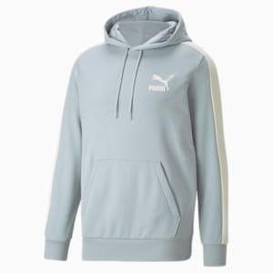 Iconic T7 Men's Hoodie, Glacial Blue