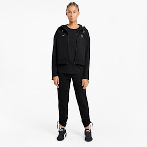 Scuderia Ferrari Style Hooded Women's Jacket, Puma Black