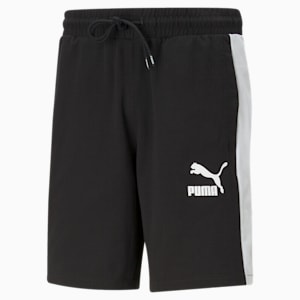 Shorts Iconic T7 8” en jersey para hombre, Puma Black