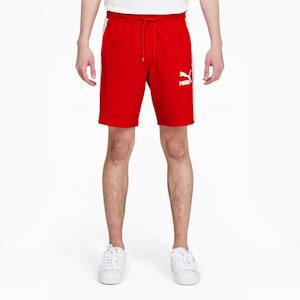 Shorts de jersey Iconic T7 para hombre, High Risk Red