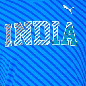 One8 Unisex Cricket T-Shirt, French Blue, extralarge-IND