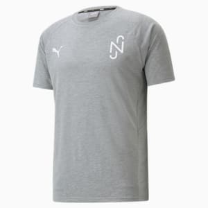 Neymar Jr. Evostripe Men's T-Shirt, Medium Gray Heather