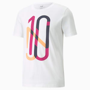 Neymar Jr. Graphic Men's Flare T-Shirt, Puma White