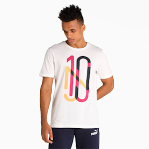 Neymar Jr. Graphic Men's Flare T-Shirt, Puma White