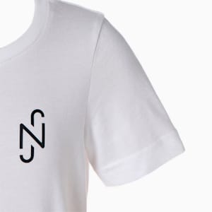 キッズ サッカー NJR ネイマール THRILL グラフィック 半袖 Tシャツ 116-152cm, Puma White